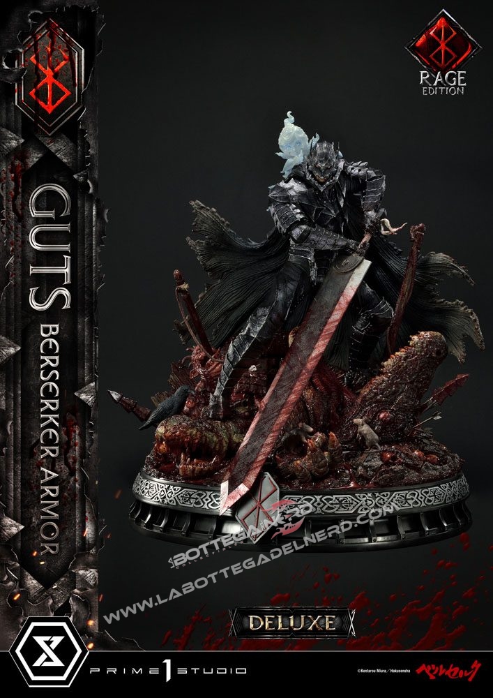 Berserk - Statua 1/4 Guts Berserker Armor Rage Edition Deluxe 67cm - immagine 3