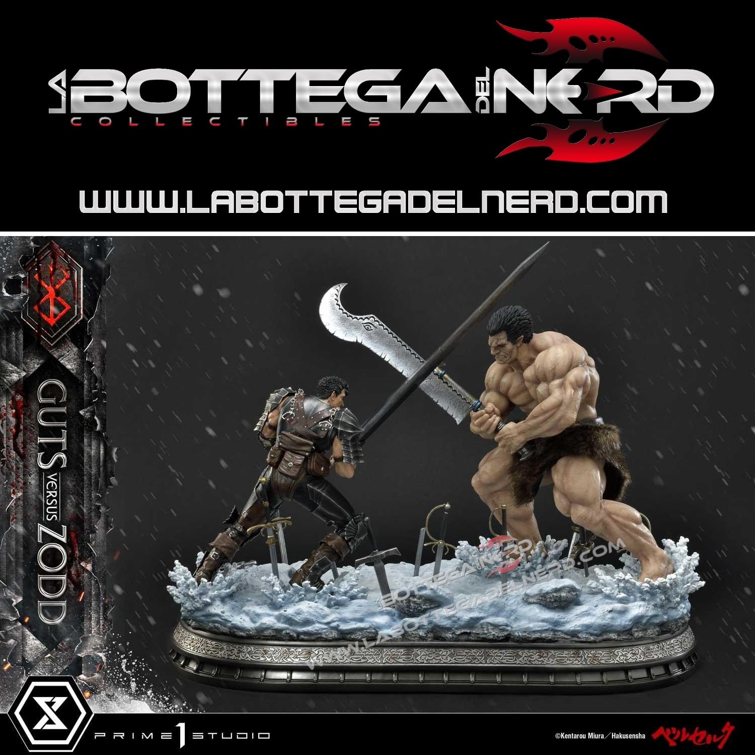 Berserk - Statue Guts versus Zodd 1:6 Scale Diorama 51cm - immagine 2