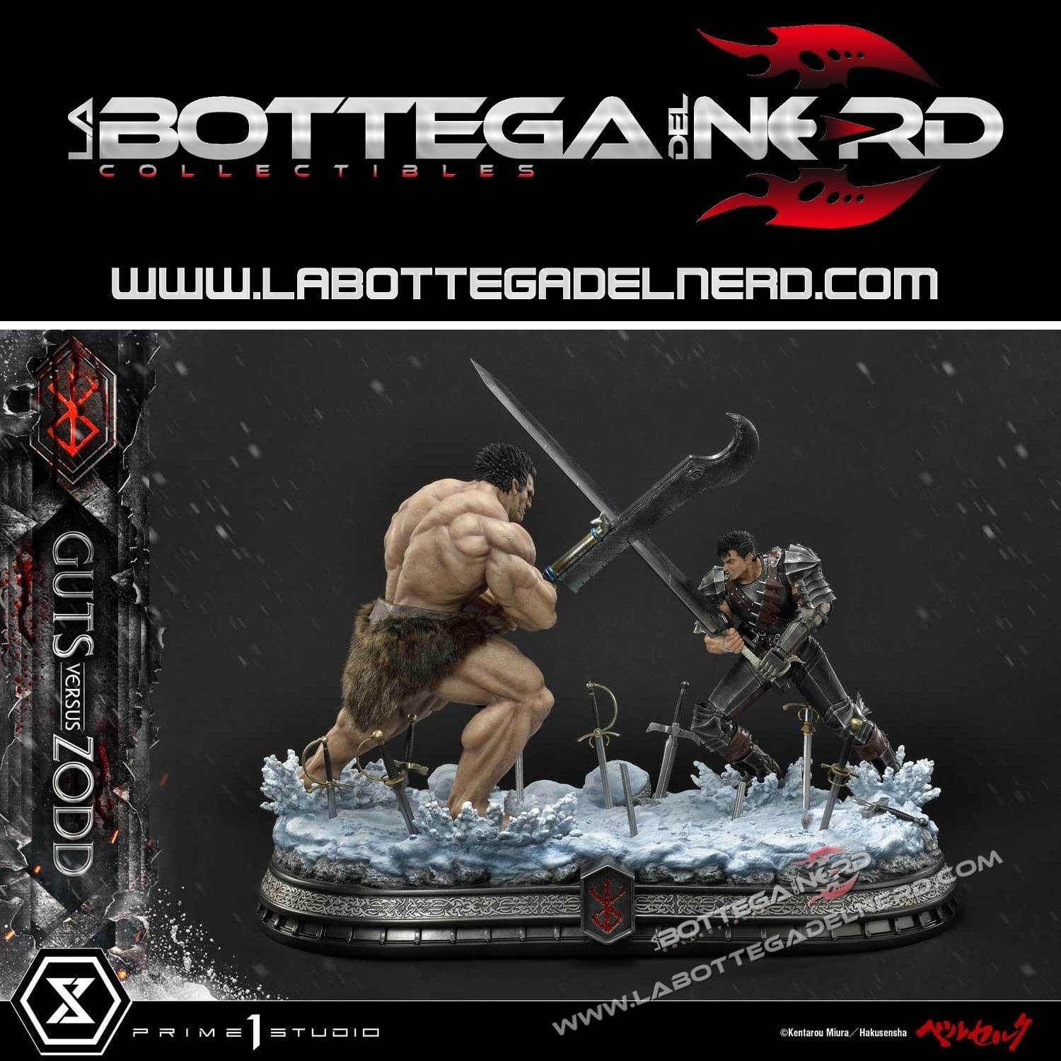 Berserk - Statue Guts versus Zodd 1