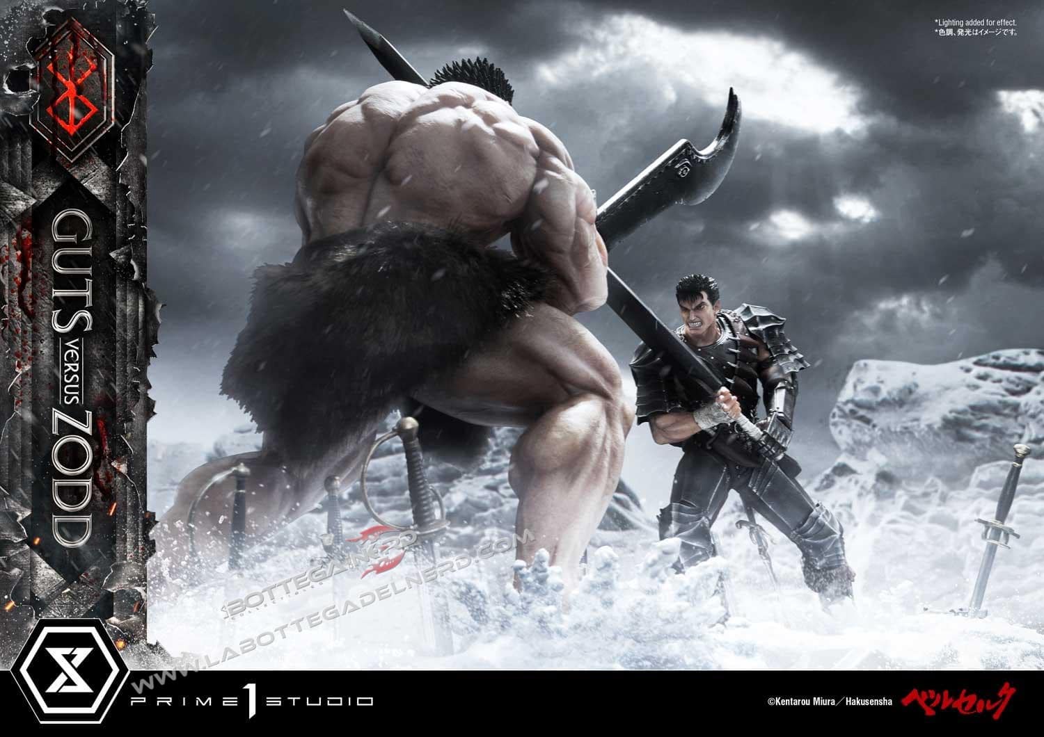 Berserk - Statue Guts versus Zodd 1:6 Scale Diorama 51cm - immagine 3