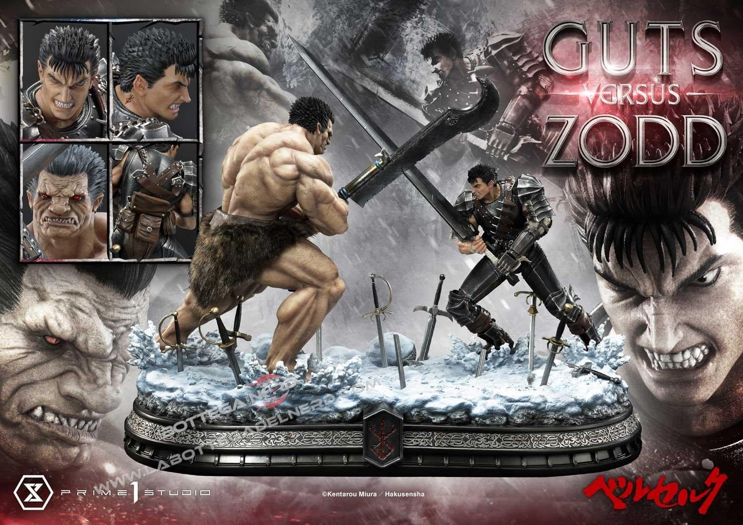 Berserk - Statue Guts versus Zodd 1:6 Scale Diorama 51cm - immagine 9