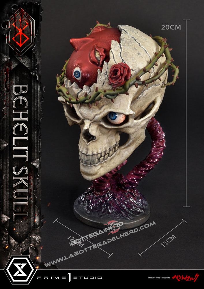 Berserk - Life Scale Statue Behelit Skull 20cm - immagine 8