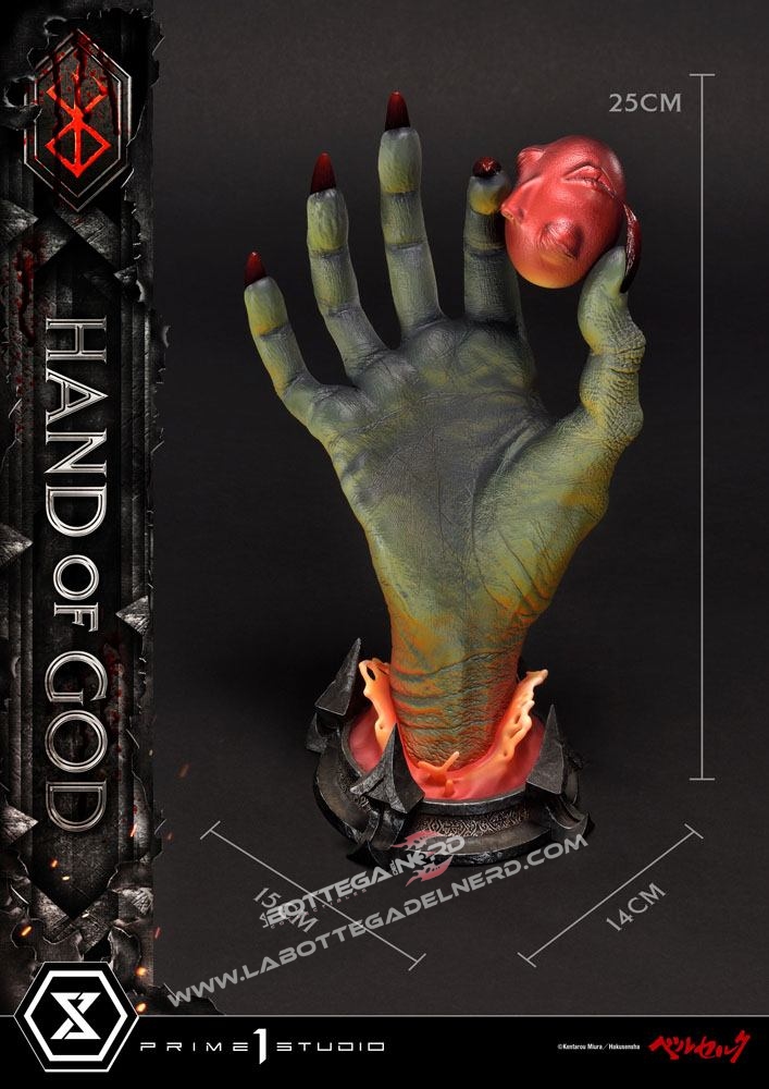 Berserk - Life Scale Statue Hand of God 25cm - immagine 8
