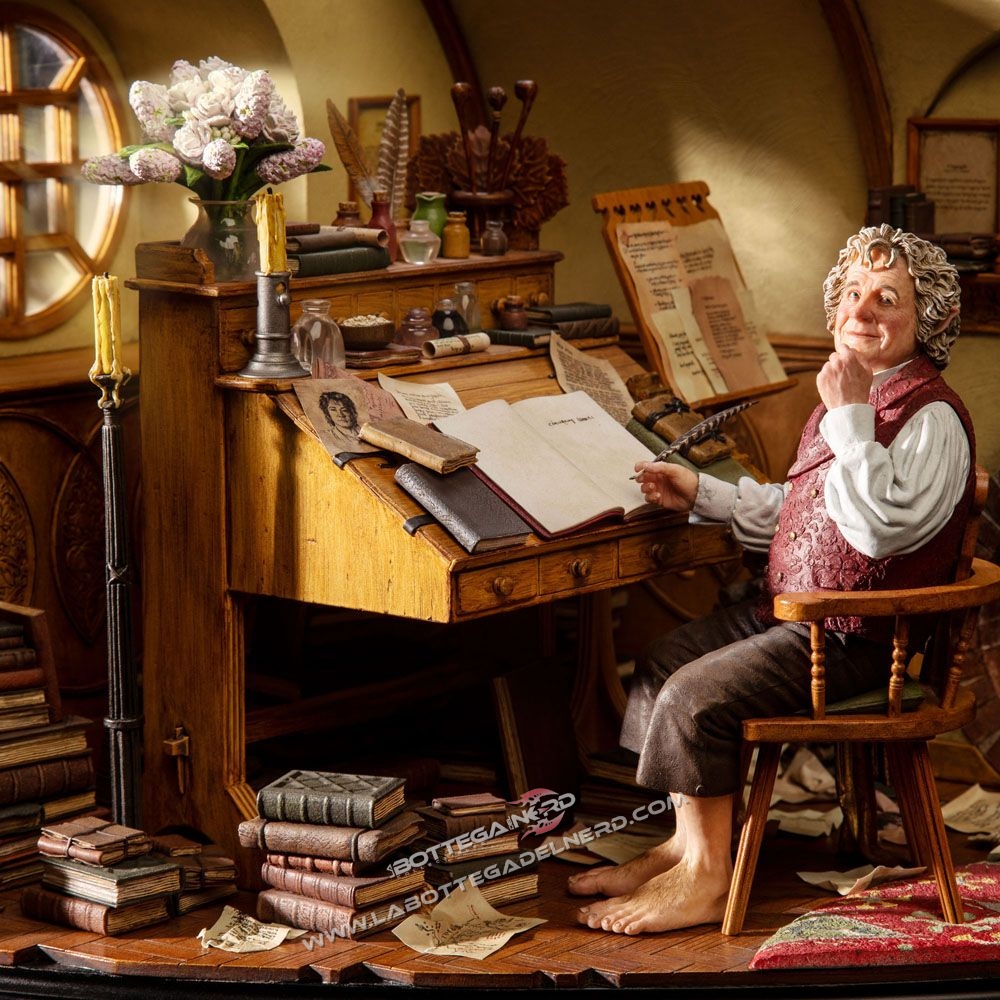The Lord of the Rings - Statue 1/6 Bilbo Baggins in Bag End 52cm - immagine 5