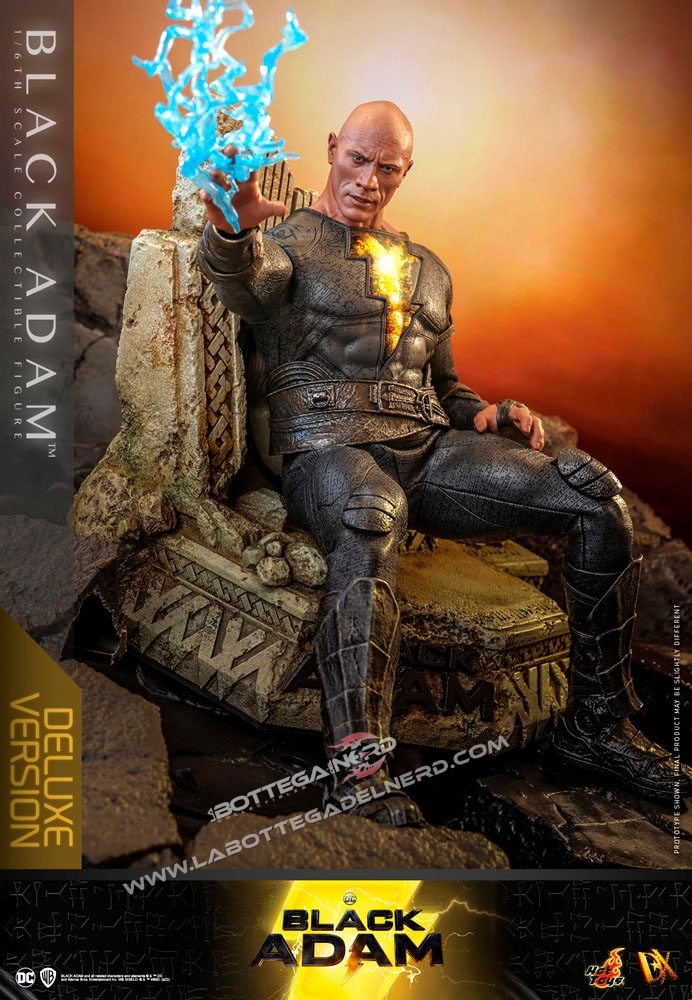 Black Adam - DX Action Figure 1/6 Black Adam DELUXE 33cm - immagine 2