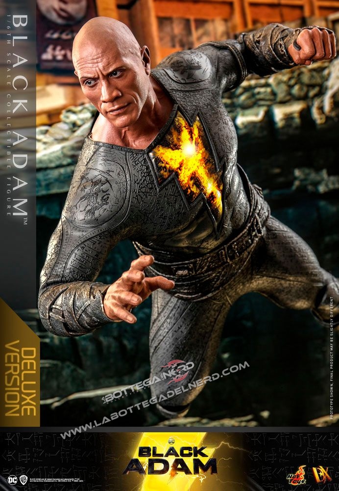 Black Adam - DX Action Figure 1/6 Black Adam DELUXE 33cm - immagine 10