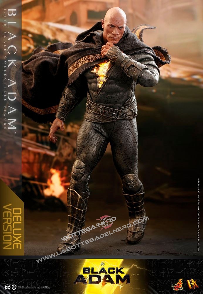 Black Adam - DX Action Figure 1/6 Black Adam DELUXE 33cm - immagine 9
