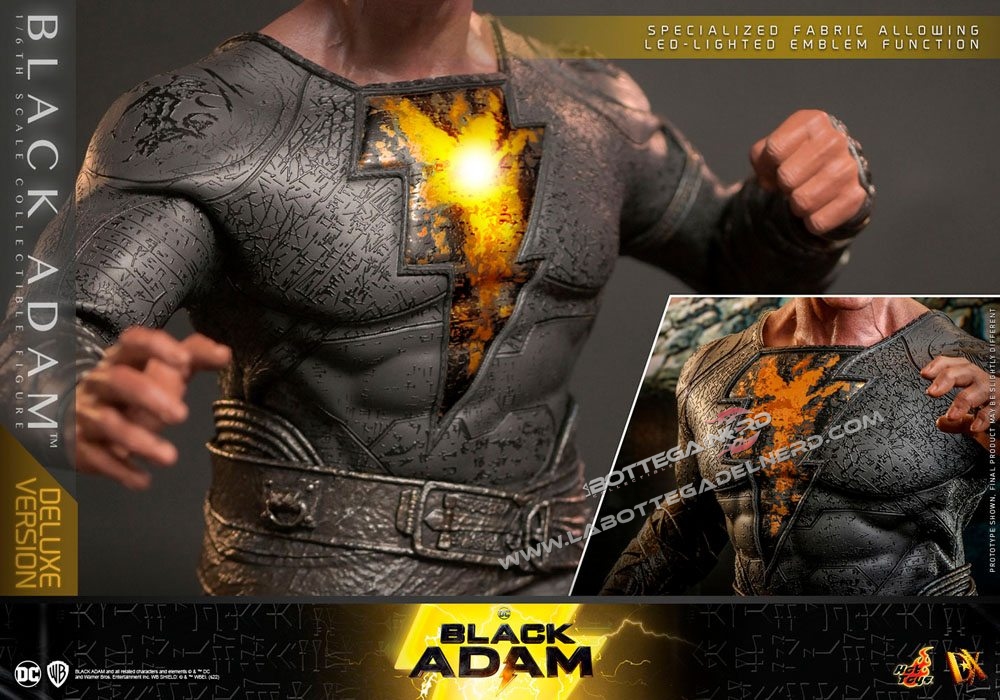 Black Adam - DX Action Figure 1/6 Black Adam DELUXE 33cm - immagine 3