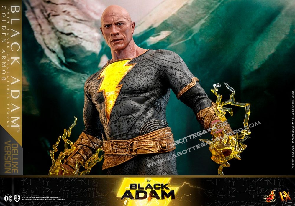 Black Adam - DX Action Figure 1/6 Black Adam Golden Armor 33cm - immagine 4