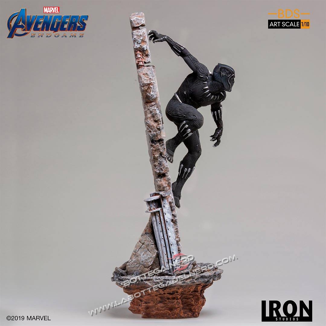 Avengers: Endgame - Statua 1/10 Black Panther 34cm - immagine 2