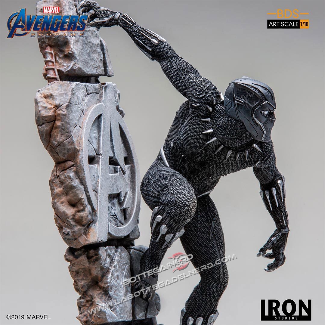 Avengers: Endgame - Statua 1/10 Black Panther 34cm - immagine 3