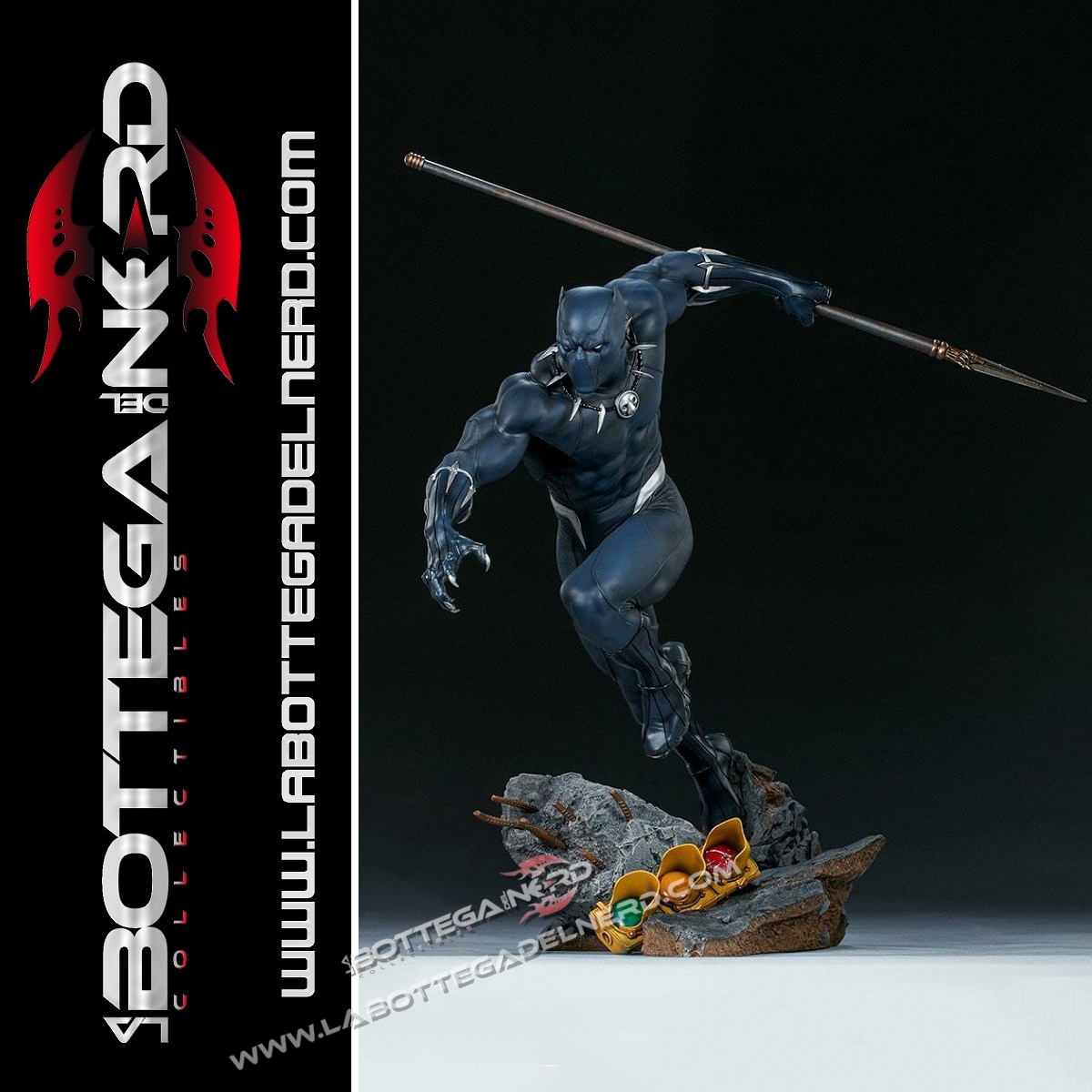 Avengers Assemble - Statua 1/5 Black Panther 41cm
