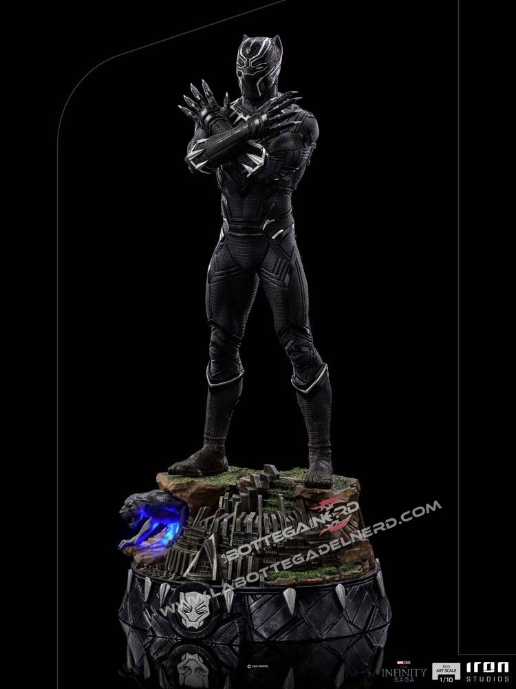 The Infinity Saga - Statue 1/10 Black Panther Deluxe 25cm - immagine 5