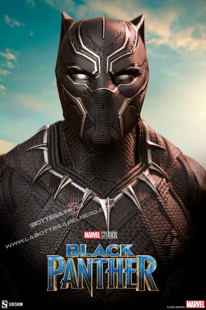 Marvel - Premium Format Statue 1/4 Black Panther 67cm - immagine 4
