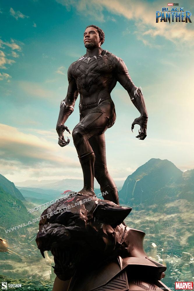 Marvel - Premium Format Statue 1/4 Black Panther 67cm - immagine 3