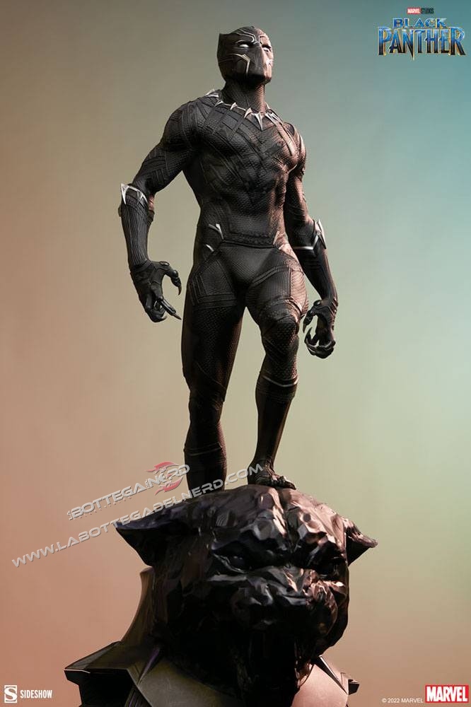 Marvel - Premium Format Statue 1/4 Black Panther 67cm - immagine 5