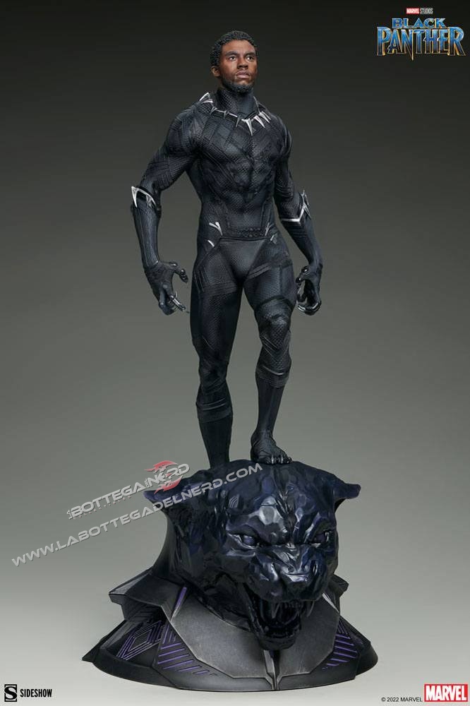 Marvel - Premium Format Statue 1/4 Black Panther 67cm - immagine 9