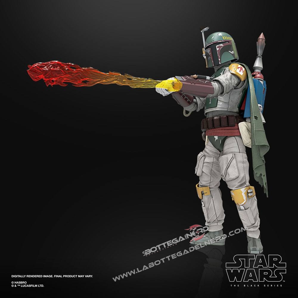 Star Wars Episode VI - Black Series Deluxe A.F. 2021 Boba Fett 15cm - immagine 2