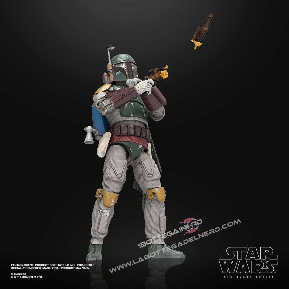 Star Wars Episode VI - Black Series Deluxe A.F. 2021 Boba Fett 15cm - immagine 4