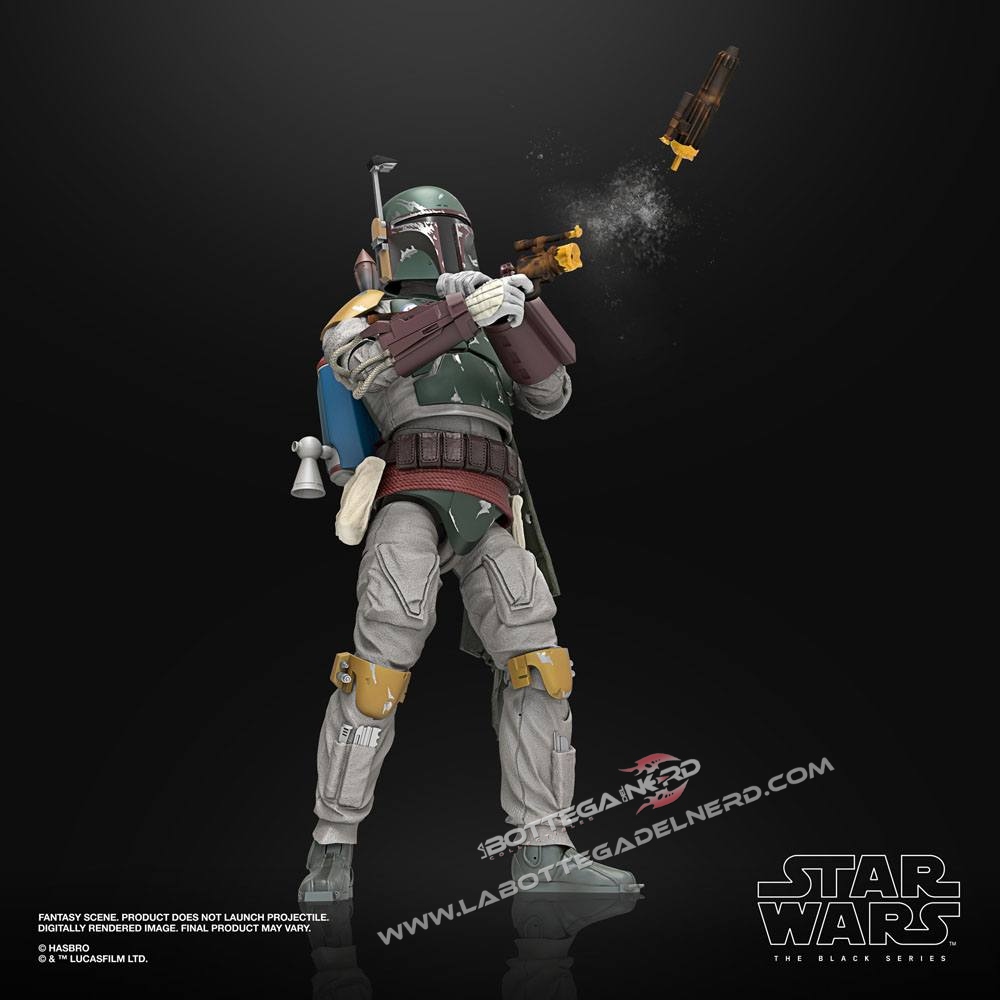 Star Wars Episode VI - Black Series Deluxe A.F. 2021 Boba Fett 15cm - immagine 6