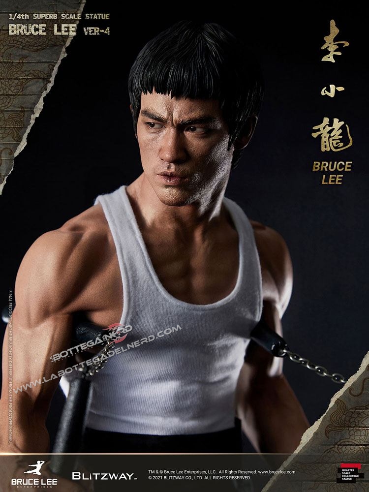 Bruce Lee - Superb Statue 1/4 Bruce Lee Tribute 57cm - immagine 3