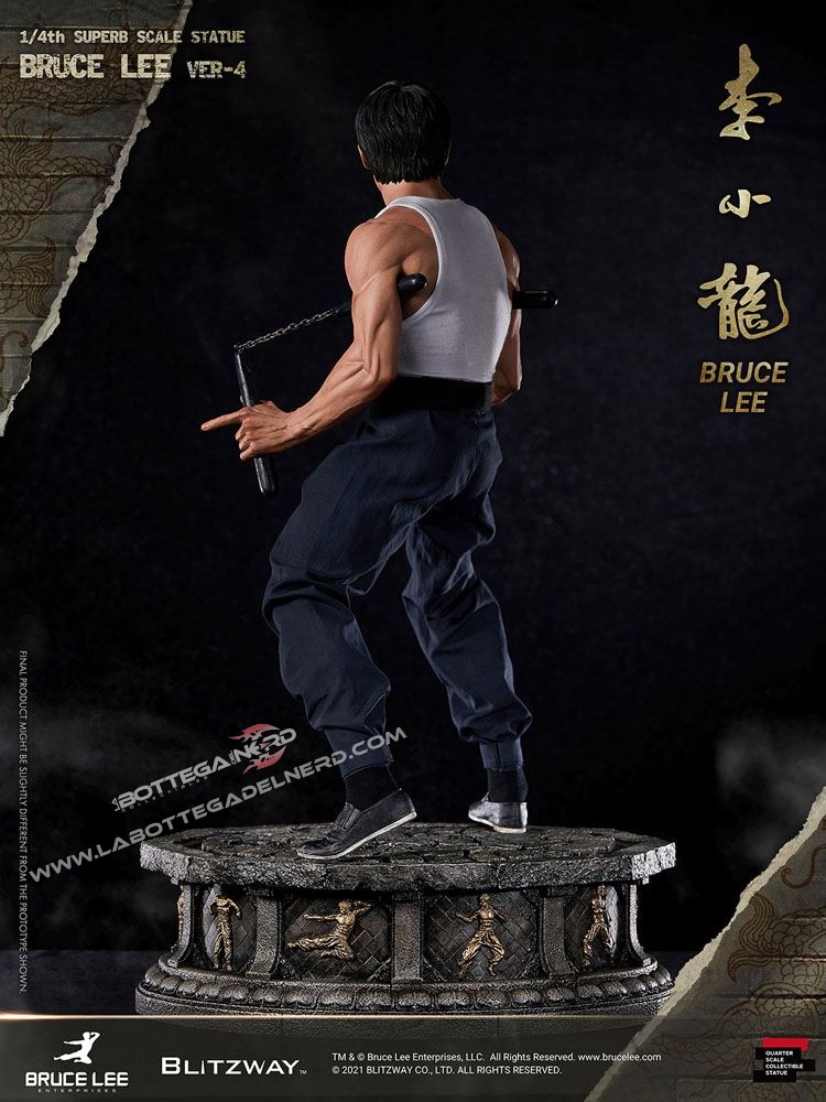 Bruce Lee - Superb Statue 1/4 Bruce Lee Tribute 57cm - immagine 7