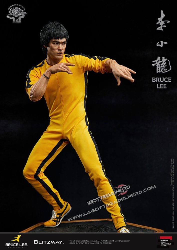 Bruce Lee - Statue 1/4 50th Anniversary Tribute 55cm - immagine 9
