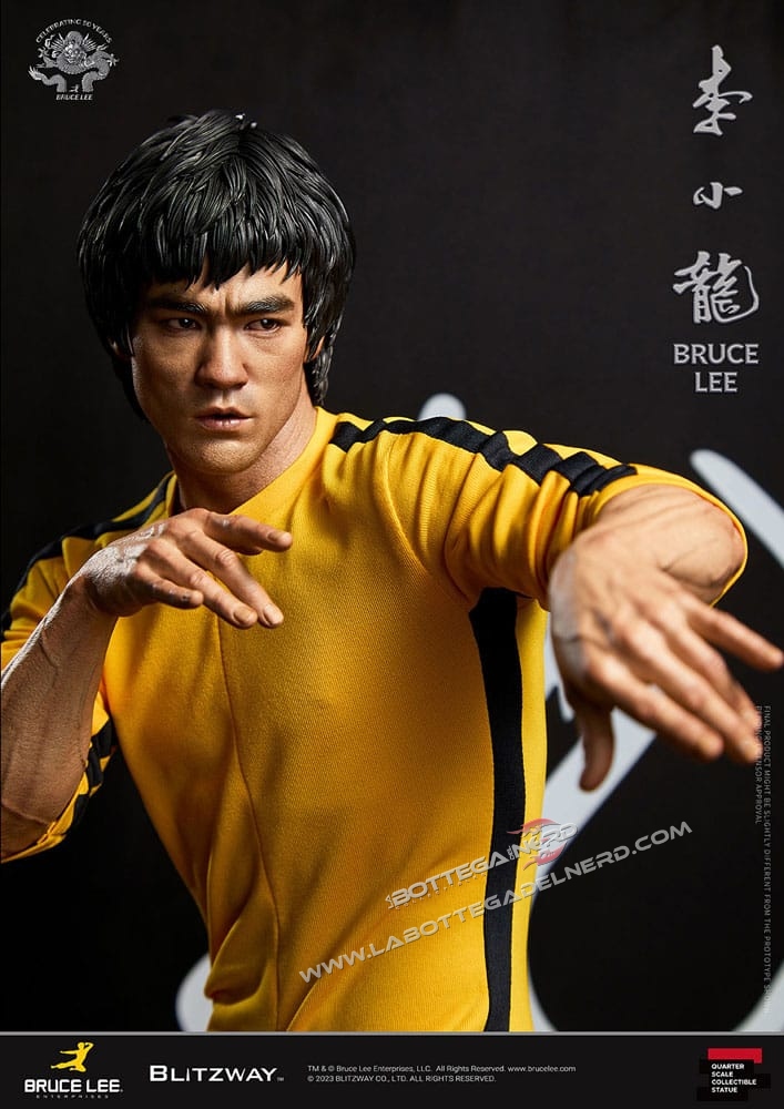 Bruce Lee - Statue 1/4 50th Anniversary Tribute 55cm - immagine 5