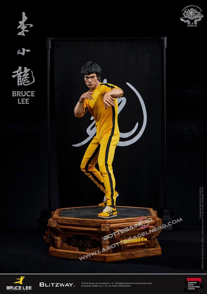 Bruce Lee - Statue 1/4 50th Anniversary Tribute 55cm - immagine 2