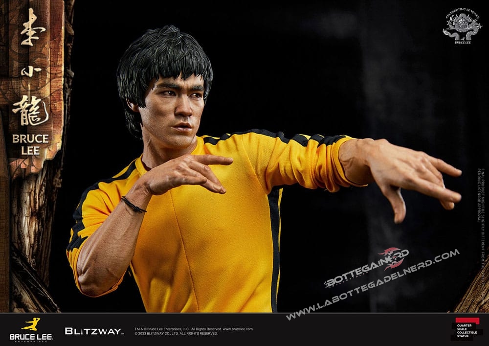 Bruce Lee - Statue 1/4 50th Anniversary Tribute 55cm - immagine 11