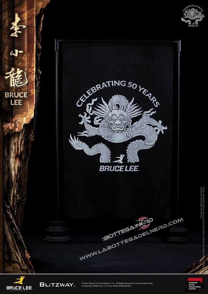 Bruce Lee - Statue 1/4 50th Anniversary Tribute 55cm - immagine 13
