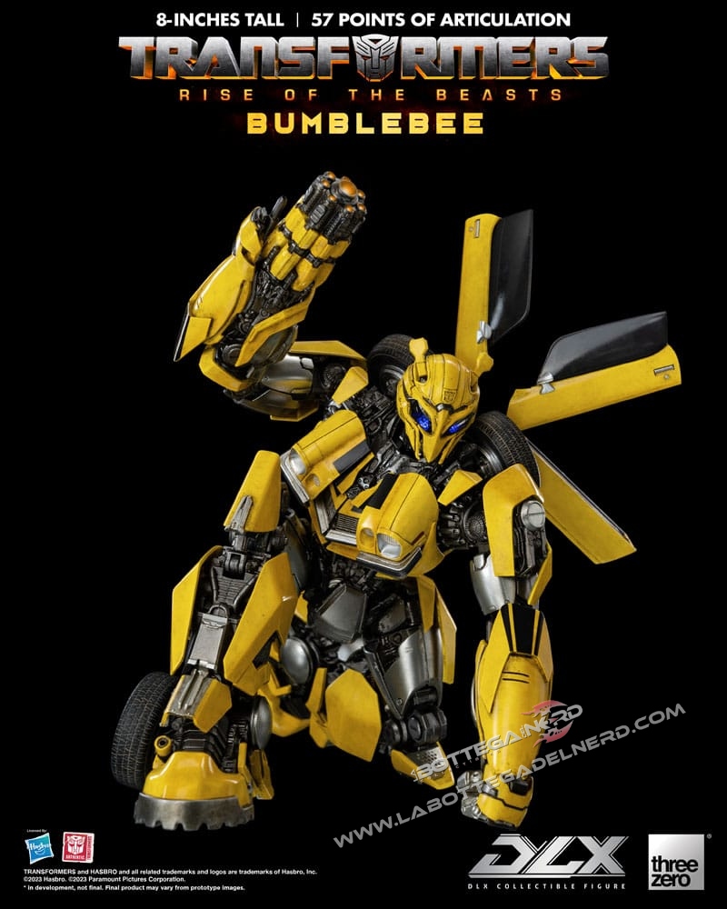 Transformers: Rise of the Beasts - Action Figure Bumblebee 23cm - immagine 6