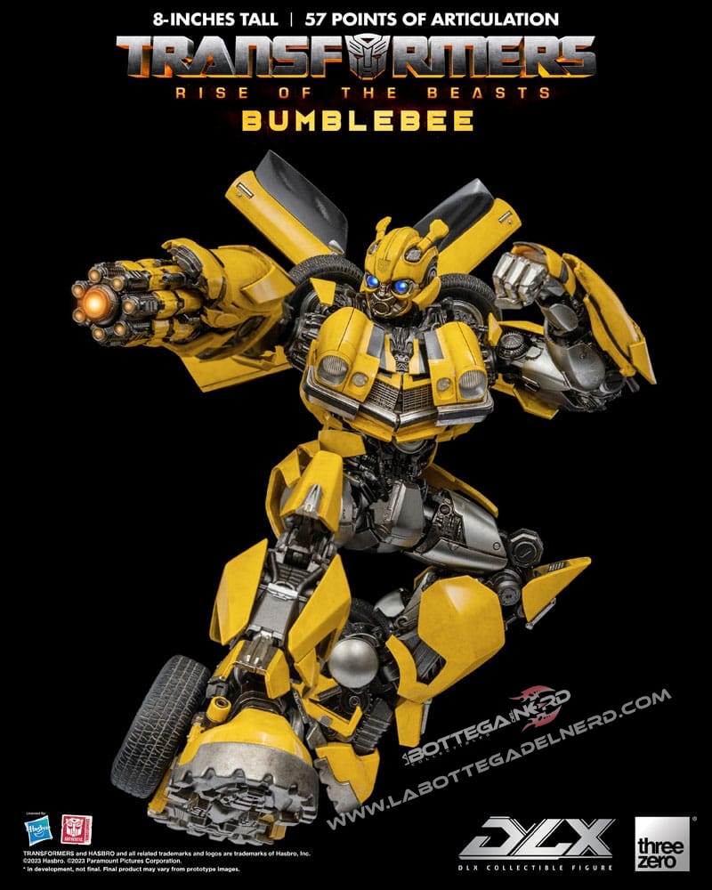 Transformers: Rise of the Beasts - Action Figure Bumblebee 23cm - immagine 10
