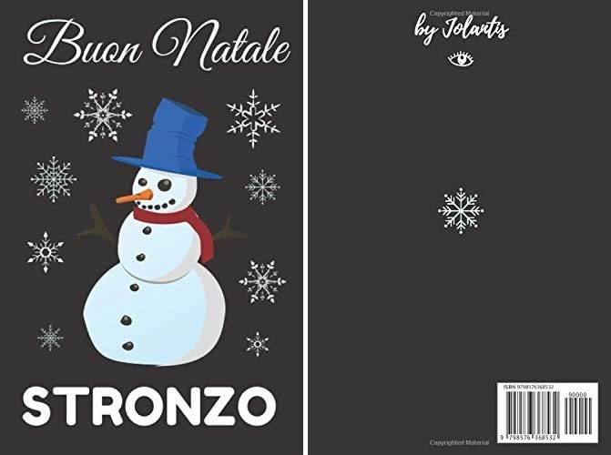 IDEA REGALO - Libro umoristico BUON NATALE STRONZO