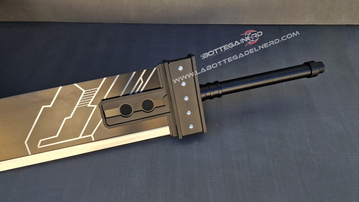 FINAL FANTASY VII - Replica BUSTER SWORD spada di Cloud 142cm - immagine 7