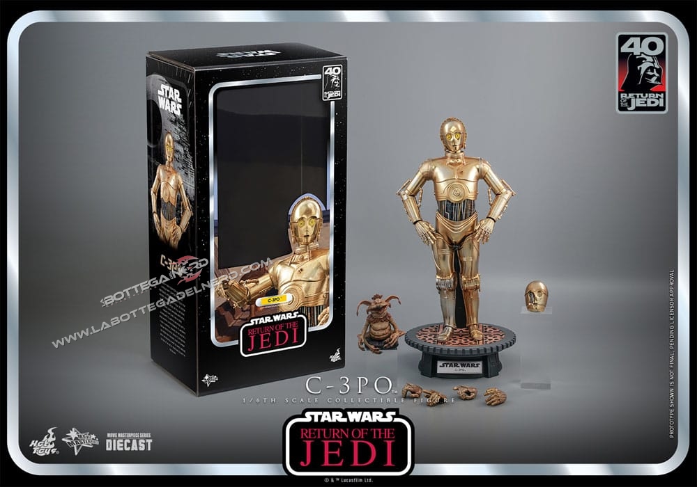 Star Wars: Episode VI - 40th Action Figure 1/6 C-3PO 29cm - immagine 11