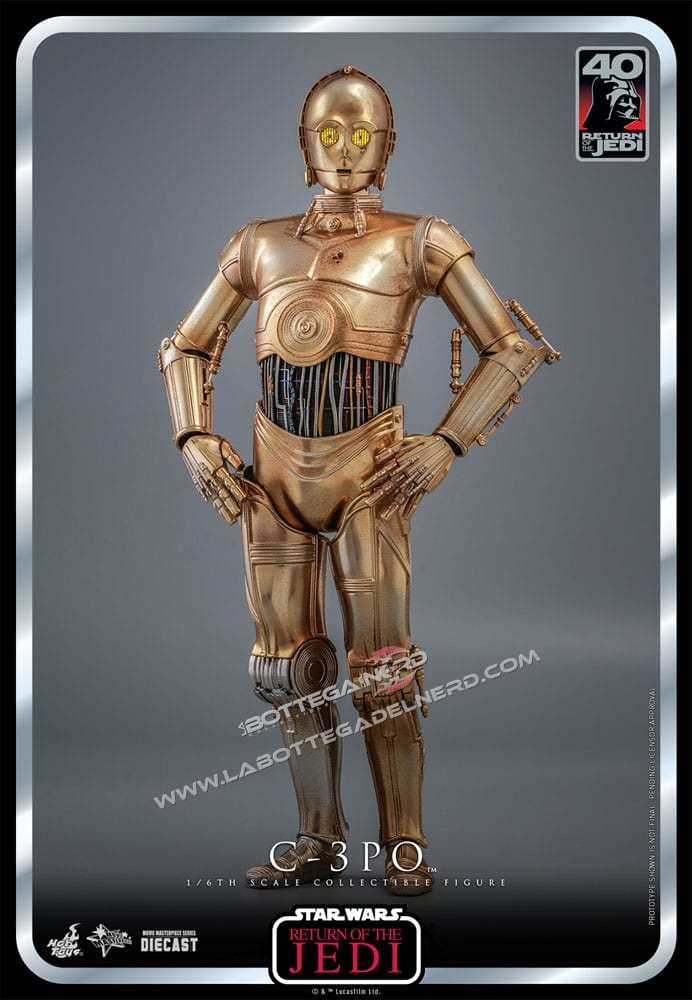 Star Wars: Episode VI - 40th Action Figure 1/6 C-3PO 29cm - immagine 3