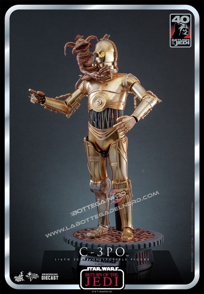Star Wars: Episode VI - 40th Action Figure 1/6 C-3PO 29cm - immagine 2