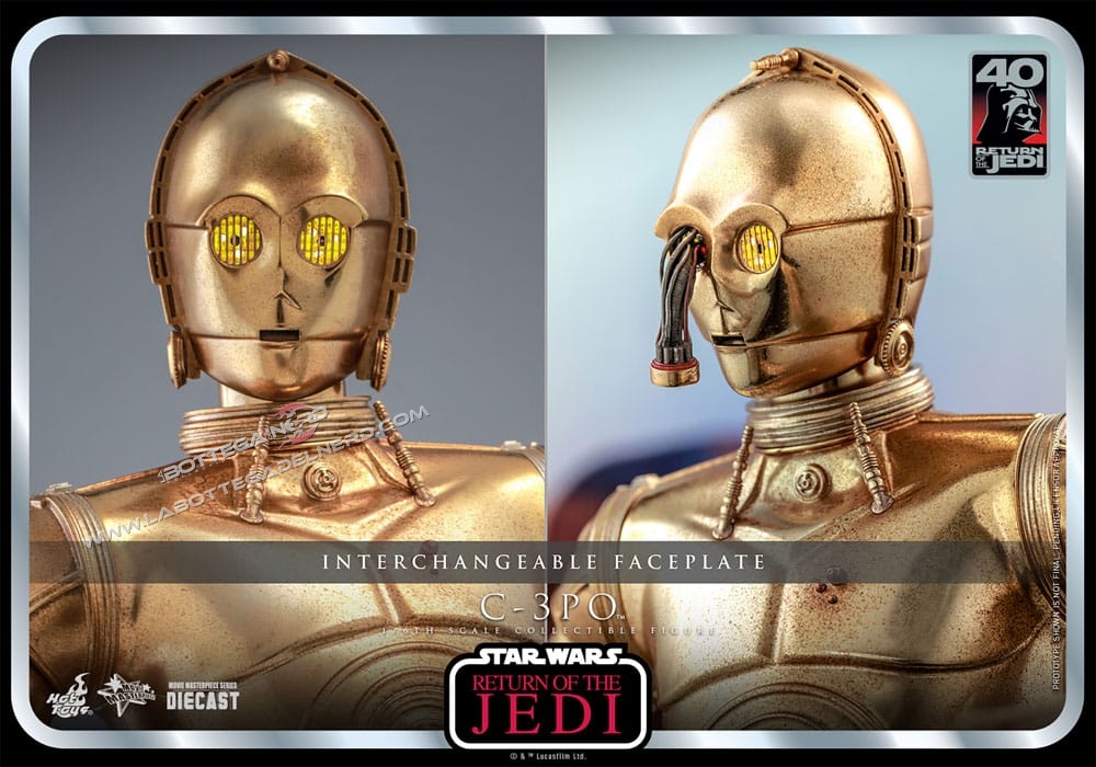 Star Wars: Episode VI - 40th Action Figure 1/6 C-3PO 29cm - immagine 4