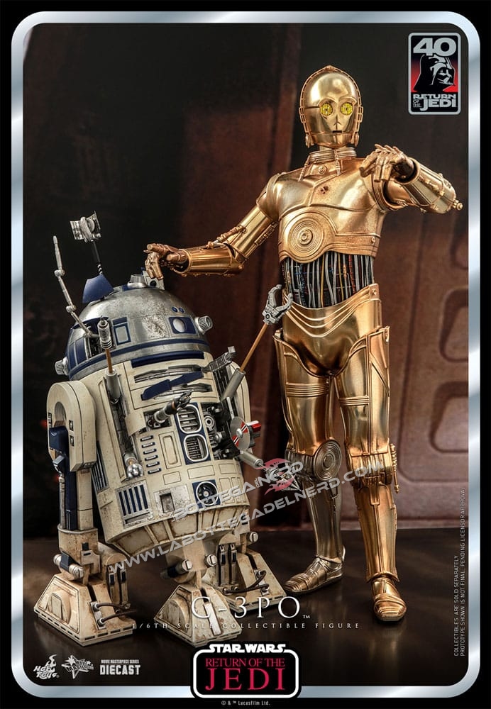 Star Wars: Episode VI - 40th Action Figure 1/6 C-3PO 29cm - immagine 7