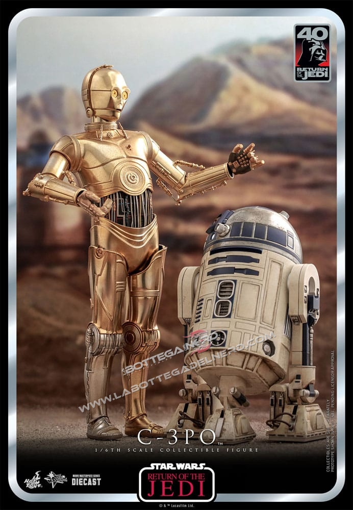 Star Wars: Episode VI - 40th Action Figure 1/6 C-3PO 29cm - immagine 8