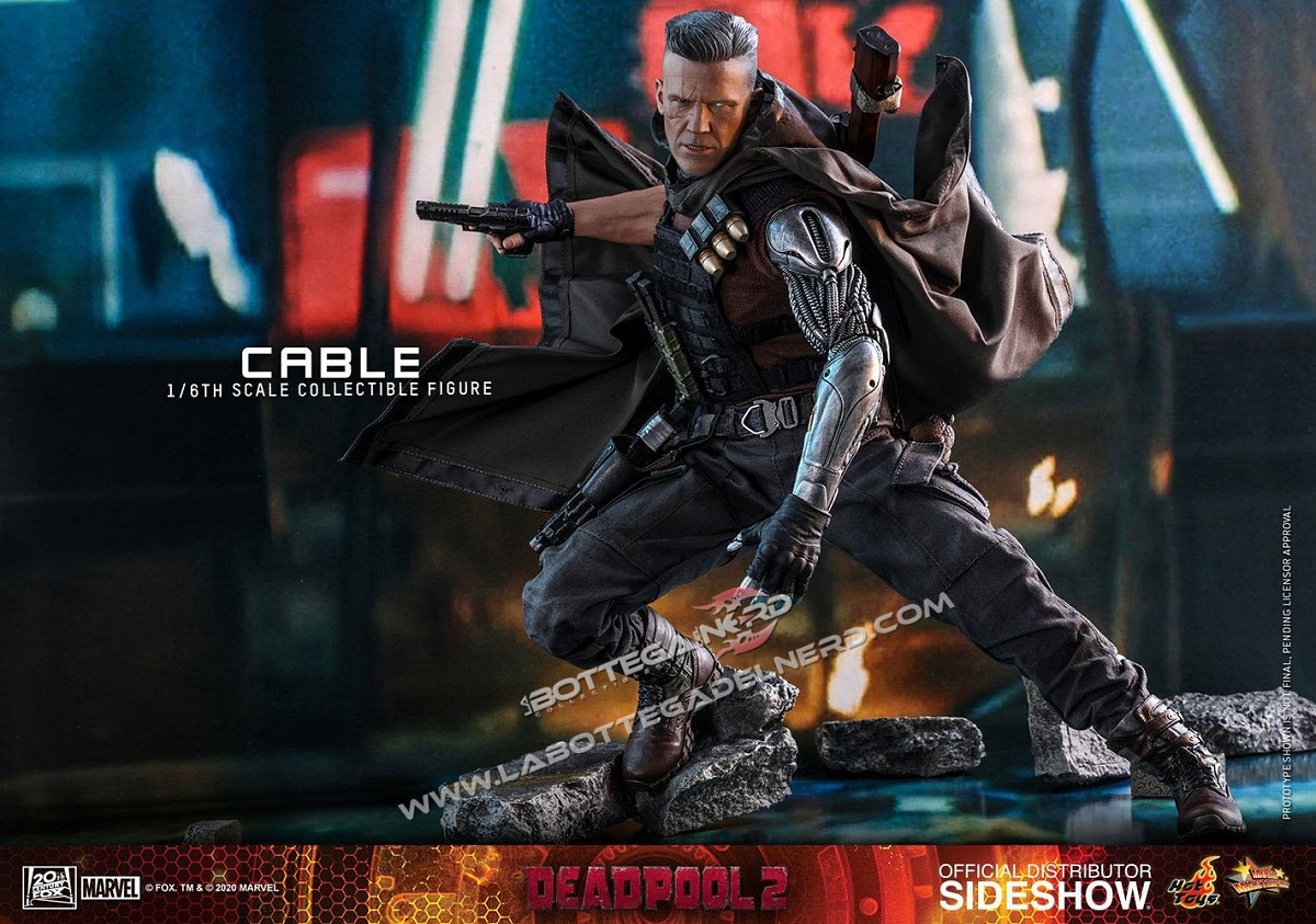 Deadpool 2 - Masterpiece Action Figure 1/6 Cable 30cm - immagine 6