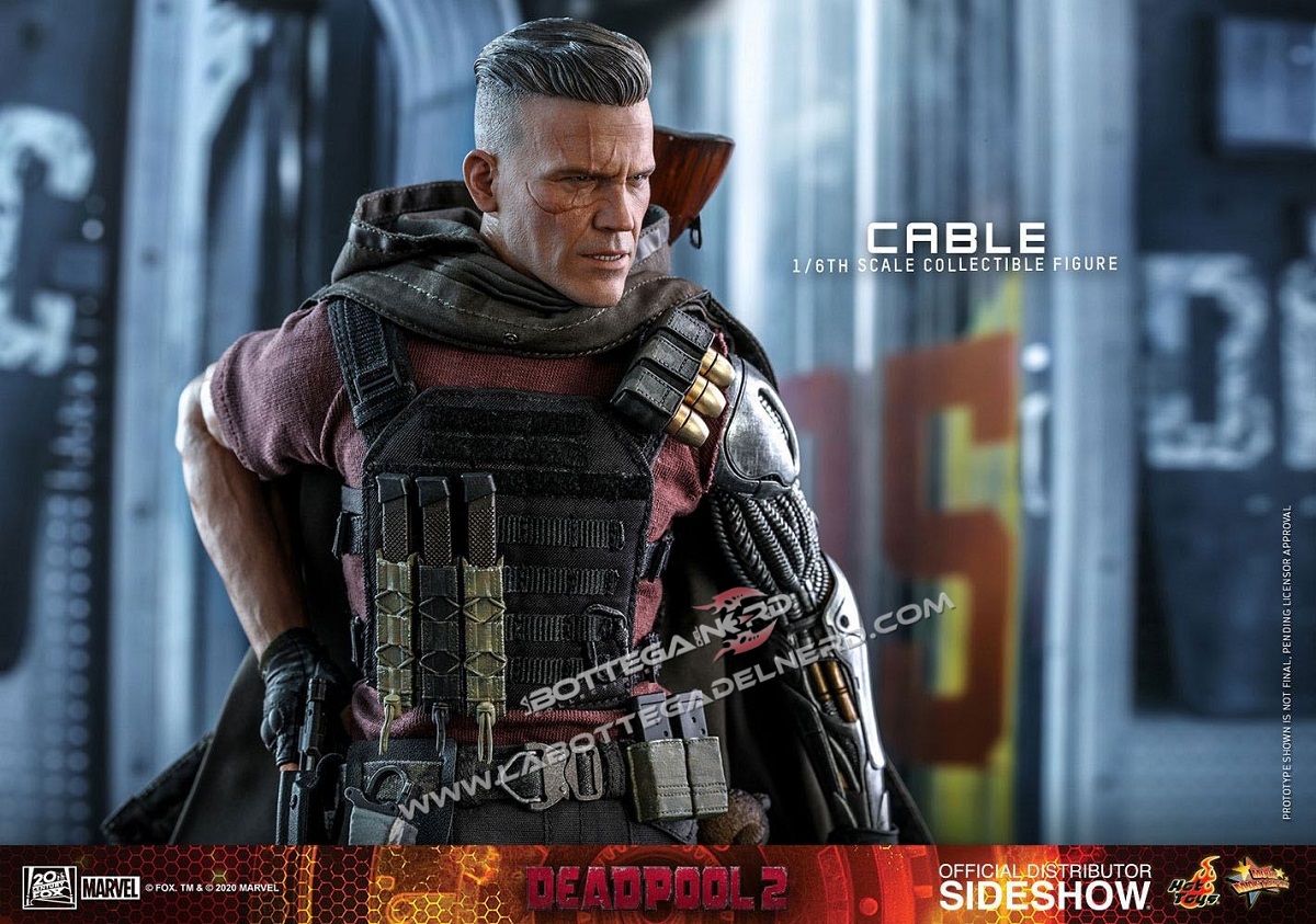 Deadpool 2 - Masterpiece Action Figure 1/6 Cable 30cm - immagine 2
