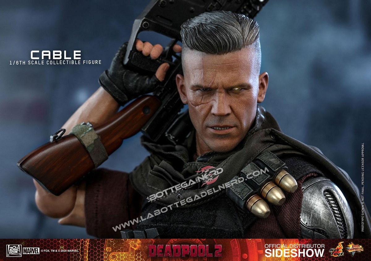 Deadpool 2 - Masterpiece Action Figure 1/6 Cable 30cm - immagine 3