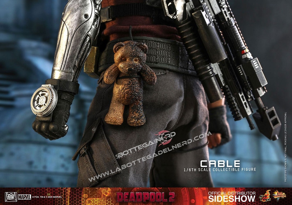 Deadpool 2 - Masterpiece Action Figure 1/6 Cable 30cm - immagine 7
