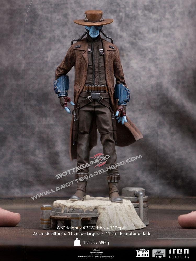 Star Wars Book of Boba Fett - BDS Art Scale Statue 1/10 Cad Bane 22cm - immagine 10