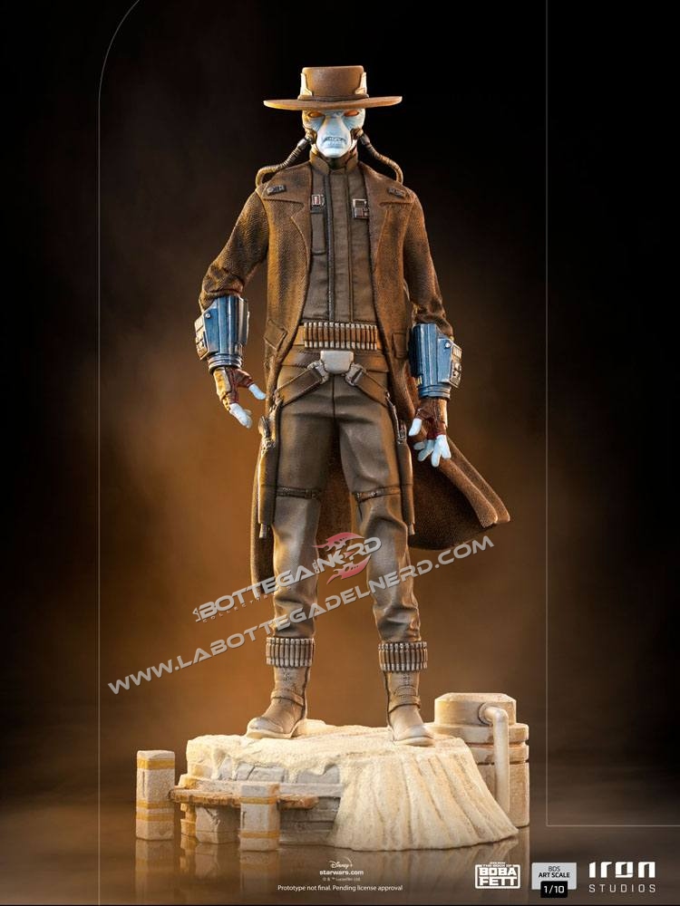 Star Wars Book of Boba Fett - BDS Art Scale Statue 1/10 Cad Bane 22cm - immagine 6