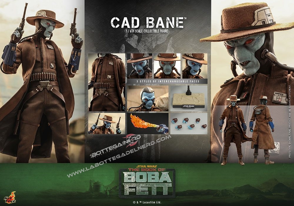 Star Wars: The Book of Boba Fett - A. F. 1/6 Cad Bane 34cm - immagine 10