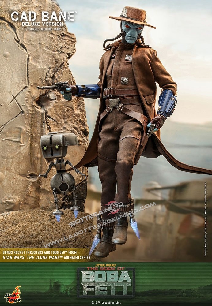 Star Wars: The Book of Boba Fett - A. F. 1/6 Cad Bane Deluxe 34cm - immagine 2
