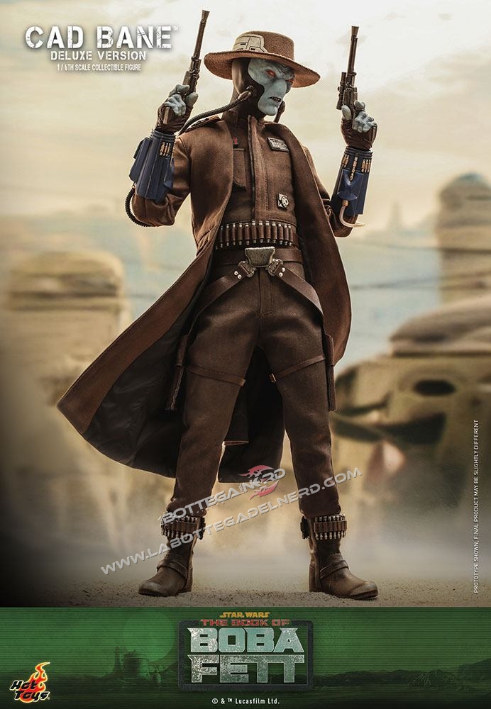 Star Wars: The Book of Boba Fett - A. F. 1/6 Cad Bane Deluxe 34cm - immagine 8